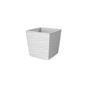 Gardino saksija finesa kvadrat 25x25x23 bijela