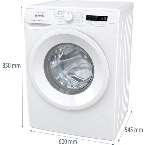 Gorenje WNPI82BS Veš mašina, 8 kg, 1200 rpm, Inverter PowerDrive, SteamTech, Dubina 54.5 cm slika 6