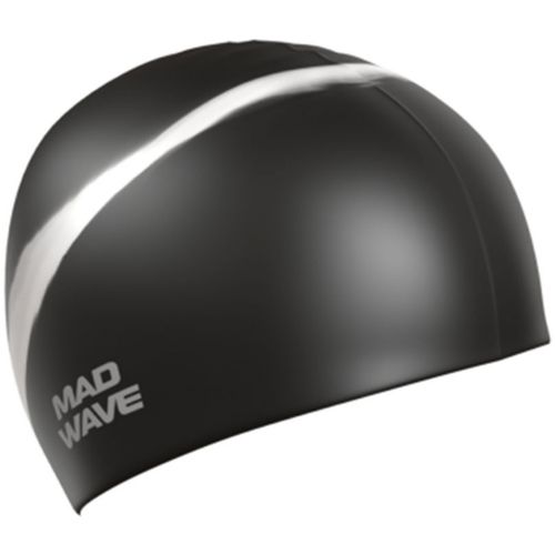 Mad Wave Silikonska kapa za plivanje MULTI BIG, Crna slika 1