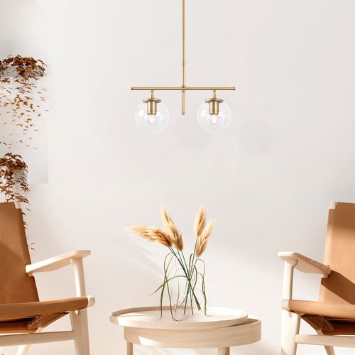 Roe - 10760 Shiny Gold Chandelier slika 1