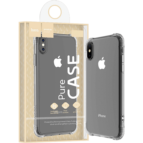 hoco. Navlaka za iPhone X / XS, transparent - Armor series Case iPhone X/XS slika 1