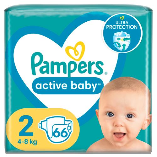 Pampers pelene Active Baby Value pack  slika 1