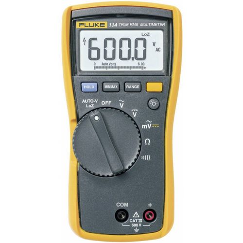 Fluke 114 ručni multimetar  digitalni  CAT III 600 V Zaslon (brojevi): 6000 slika 1