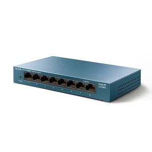 TP-Link 8-Port 1GbE RJ45 Metal Desktop Switch