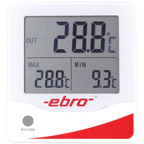 ebro TMX 410 - alarmni termometar s trodijelnim zaslonom, opseg mjerenja -50 ° C do +70 ° C ebro TMX 410 alarmni termometar  Mjerno područje temperature -50 do +70 °C slika 1
