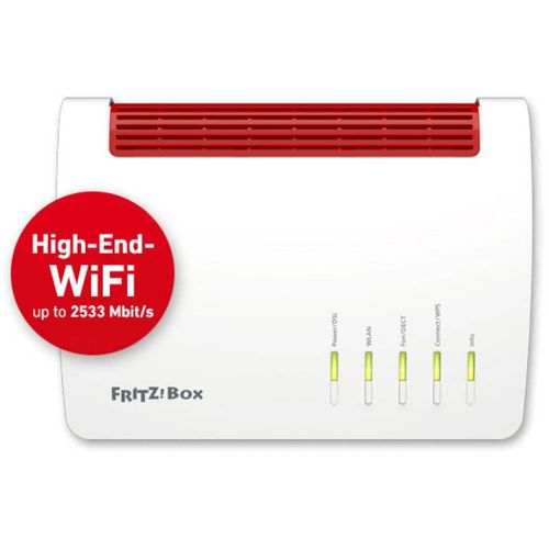 AVM FRITZ!Box 7590 International WLAN ruter s modemom Integrirani modem: aDSL, vDSL 2.4 GHz, 5 GHz 2533 MBit/s slika 3