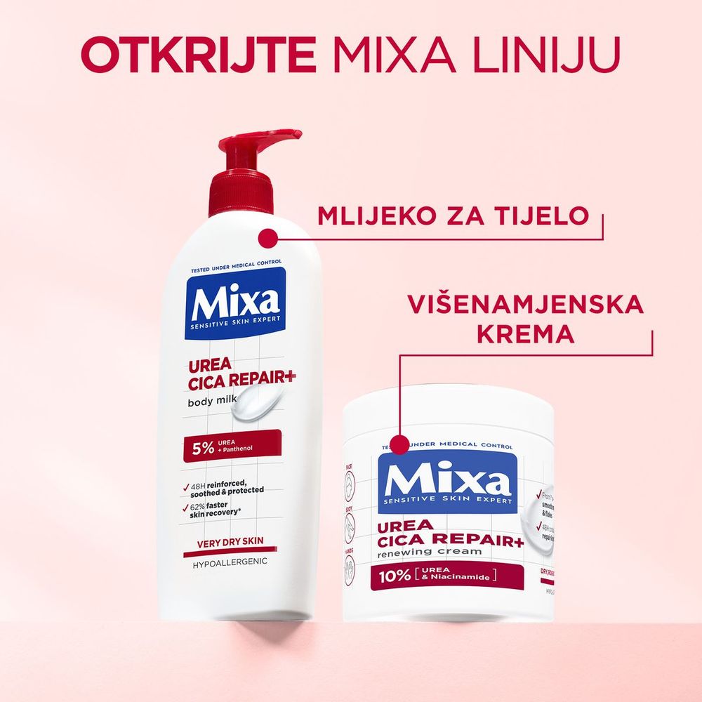 Mixa Urea Cica Repair Obnavljajuća krema za suhu kožu 400ml slika 8