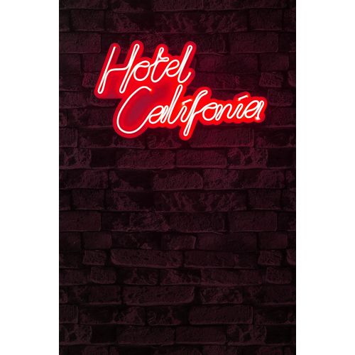 Wallity Ukrasna plastična LED rasvjeta, Hotel California - Red slika 9