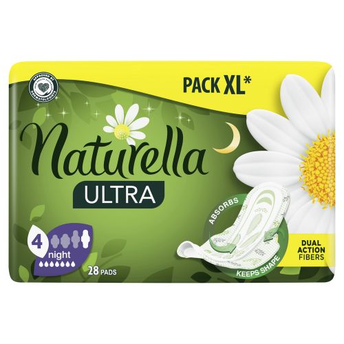 Naturella higijenski ulošci s krilcima Ultra Night Size 4, 28 komada slika 1