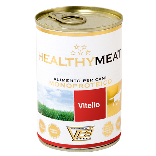 VBBD Healthy Meat pate vlažna dijetetska hrana za pse u konzervi - teletina 400g  slika 1