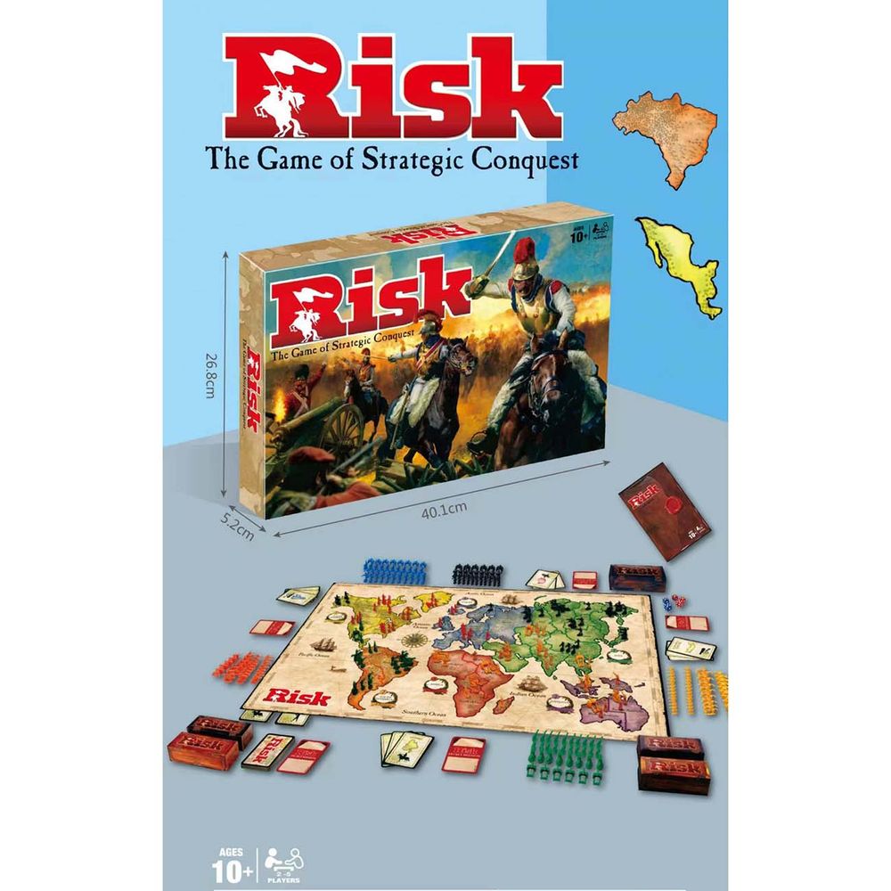 Društvena igra Risk - The Game of Strategic Conquest slika 1