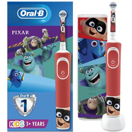 Oral-B električna zubna četkica dječja D100 Pixar + putna torbica slika 2