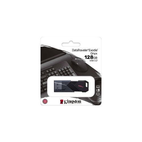 USB memorija KINGSTON DTXON 128GB Exodia Onyx 3.2 crna slika 3