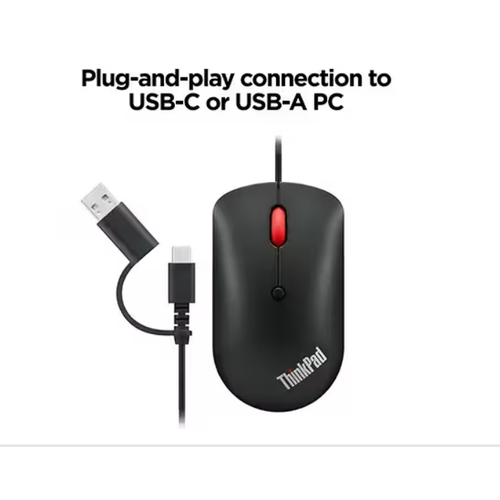 Lenovo Think 4Y51D20850 ThinkPad USB-C Wired Compact Mouse slika 2