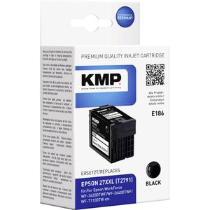 KMP tinta zamijenjen Epson T2791, 27XXL kompatibilan  crn E186 1627,4201