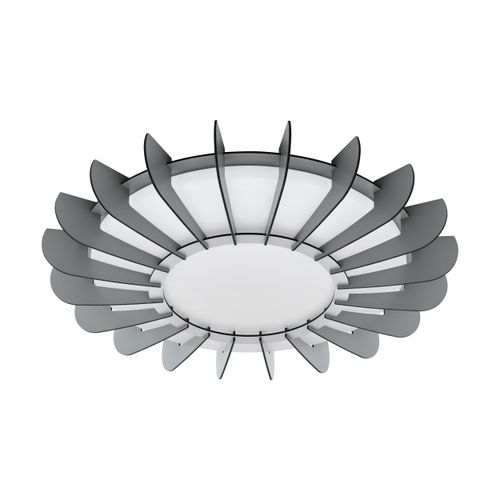 Eglo Arapiles plafonjera/1, led, 33w, 3500lm, prom 560, bijela/siva  slika 1