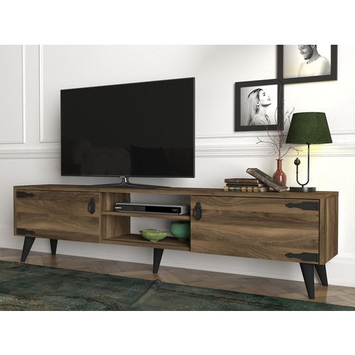 Anthes 2 Walnut
Black TV Stand slika 2