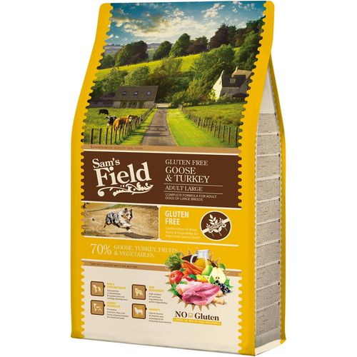 Sam's Field Gluten Free Pas Adult Large Guska i Puretina, 2,5 kg slika 1