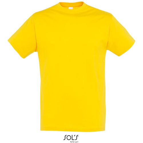 REGENT unisex majica sa kratkim rukavima - Žuta, S  slika 5