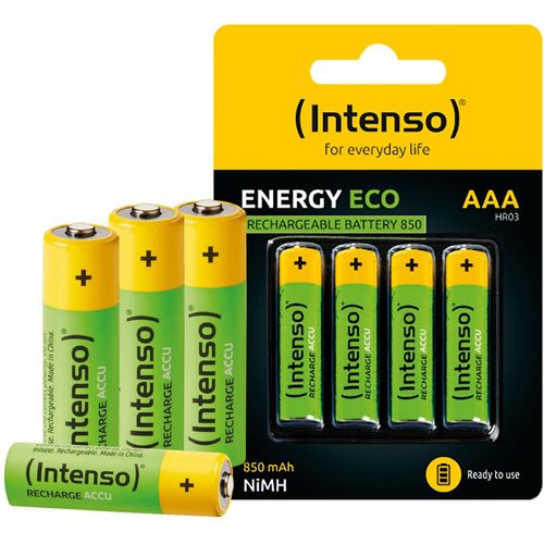 (Intenso) Baterija punjiva AAA / HR03, 850 mAh, blister 4 kom - AAA / HR03/850 slika 2