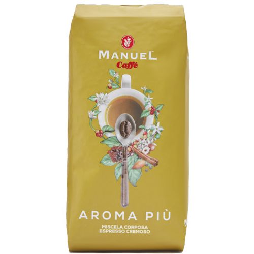 Manuel kafa u zrnu Aroma Piu'  1kg slika 1