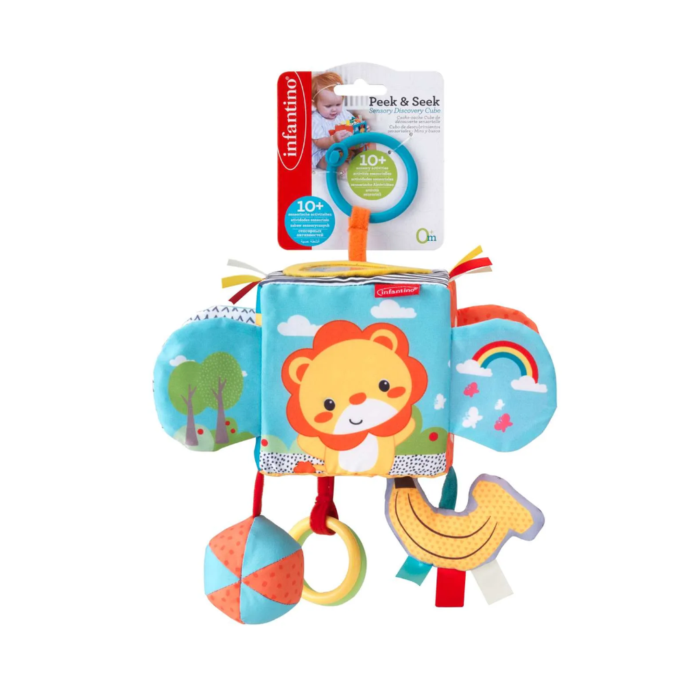 Infantino 306588 Baby senzorna igračka Peek & Seek - Kocka slika 6