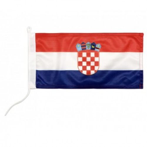 Zastava Republike Hrvatske 30x15 cm, brodska, mesh slika 1
