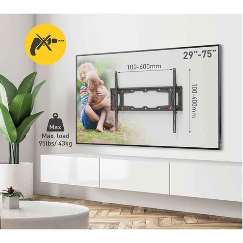 BARKAN ND400.B LCD TV zidni nosač za gipsane zidove od 29 do 75 inča slika 2