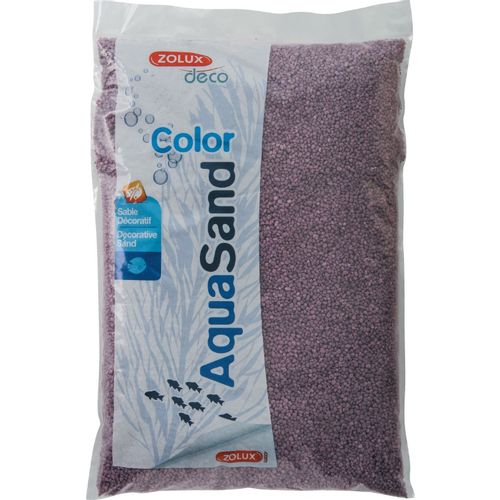 346201 Zolux Podloga Aqusand Ljubičasta 5Kg slika 1