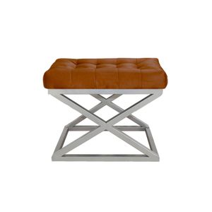 Capraz - Srebrni TerraCota Pouf