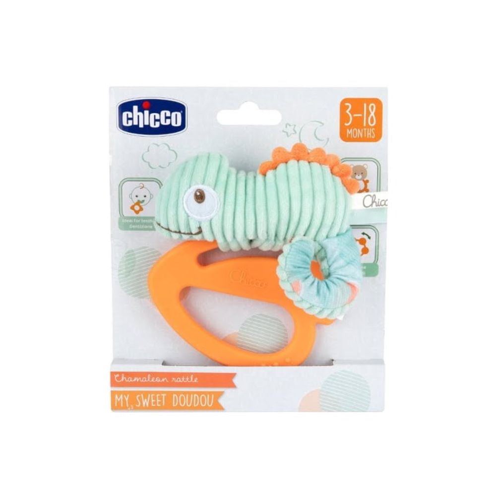 Chicco Glodalica za zube My Sweet DouDou Kameleon 3-18mj slika 1