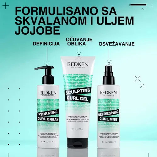 Redken Acidic Bonding Curls gel za oblikovanje kovrdži 250ml slika 6