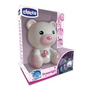 Chicco Dreamlight Muzička lampa - Rozi medo