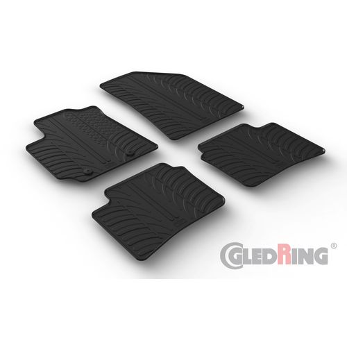 Gledring gumeni tepisi za Hyundai i10 HB 02.2020-> (5door, manual) slika 1