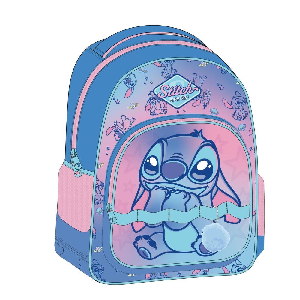Stitch Disney ruksak 42 cm prilagodljiv za trolley slika 3