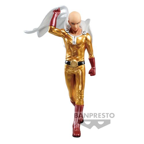 One Punch Man Metalic Color Saitama Metalic figure 20cm slika 1