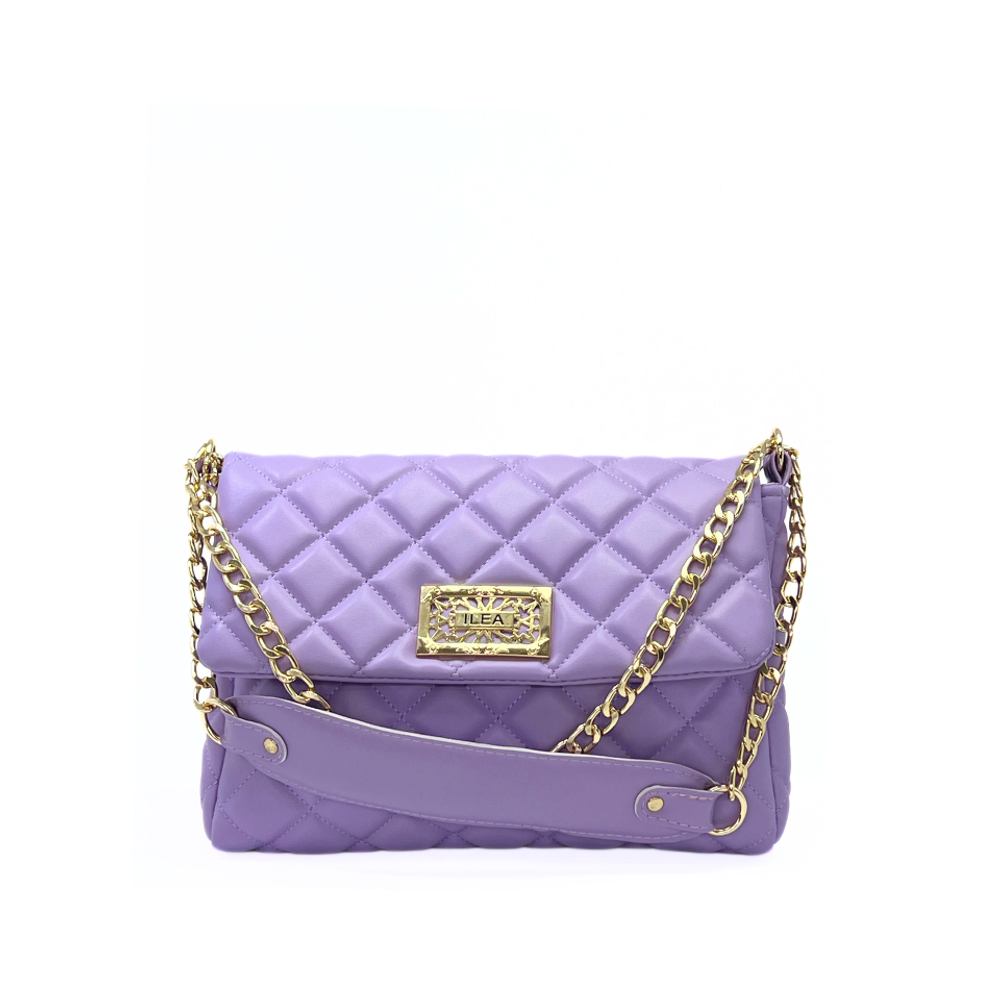 ILEA Ženska torba Mina M 34x24cm, Ljubičasta slika 1
