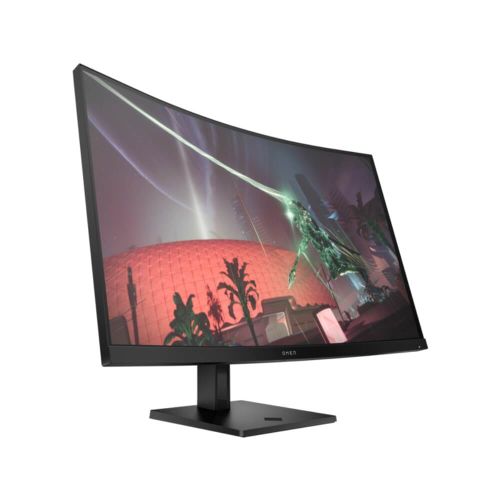 HP Omen 32c Gaming Monitor 31.5"/VAzakrivlj/2560x1440/165Hz/1ms/2HDMI,DP/AdaptiveSync/VESA/visina/2g slika 2