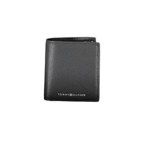 TOMMY HILFIGER BLACK MAN WALLET