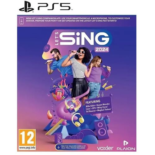 PS5 Let's Sing 2024 slika 1