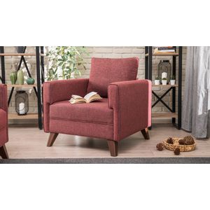 Bella Armchair - Claret Red Claret Red 1-Seat Sofa