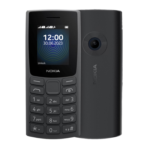 Mobilni telefon Nokia 110 2023 crni slika 1