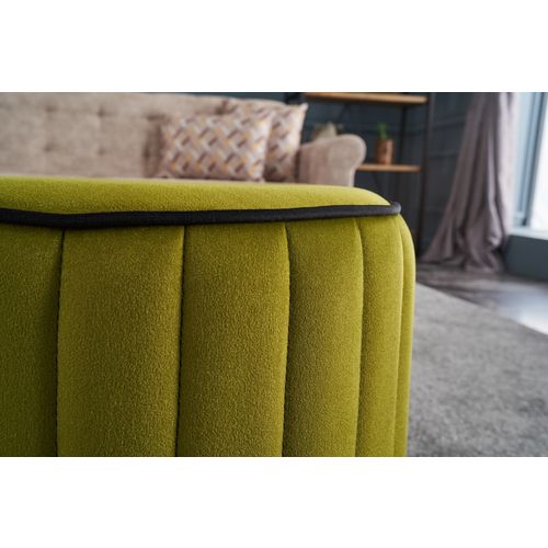 Atelier Del Sofa Tabure, zelena, Lindy Puf - Green slika 3