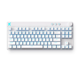 MCHOSE Mix 87 Hall Efect Magnetic Switch Gaming Keyboard, White, 80%, MC-Mix87-4 /HR znakovi/