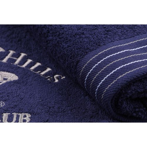 405 - Dark Blue Dark Blue Bath Towel Set (2 Pieces) slika 6