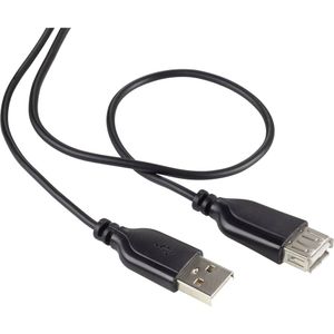 Renkforce USB 2.0 produžetak [1x muški konektor USB 2.0 tipa a - 1x ženski konektor USB 2.0 tipa a] 1.00 m crna supersoft oplaštenje Renkforce USB kabel USB 2.0 USB-A utikač, USB-A utičnica 1.00 m crna supersoft oplaštenje RF-4080795