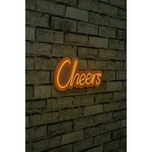 Wallity Ukrasna plastična LED rasvjeta, Cheers - Yellow