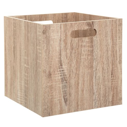 FIVE KUTIJA ZA ODLAGANJE MODUL 31X31X31CM MDF NATUR slika 1