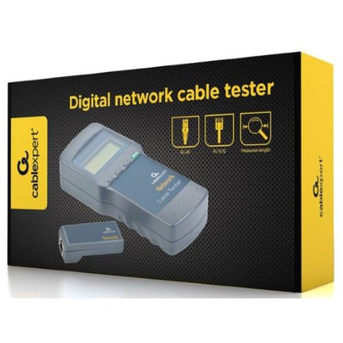 NCT-3 Gembird Digital network cable tester. Suitable for Cat 5E, 6E, coaxial, and telephone cable slika 4