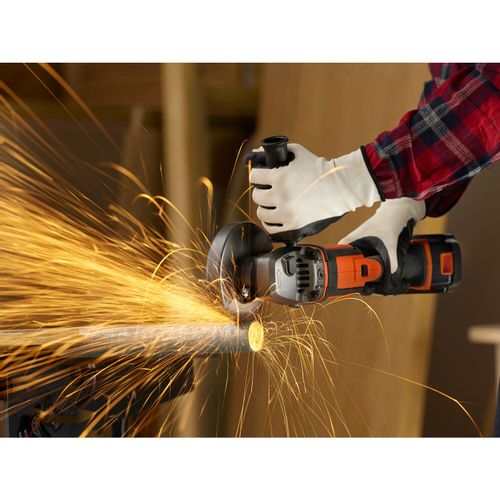 Black&Decker BCG720M1 aku kutna brusilica, 18V, LI-ION baterija slika 1